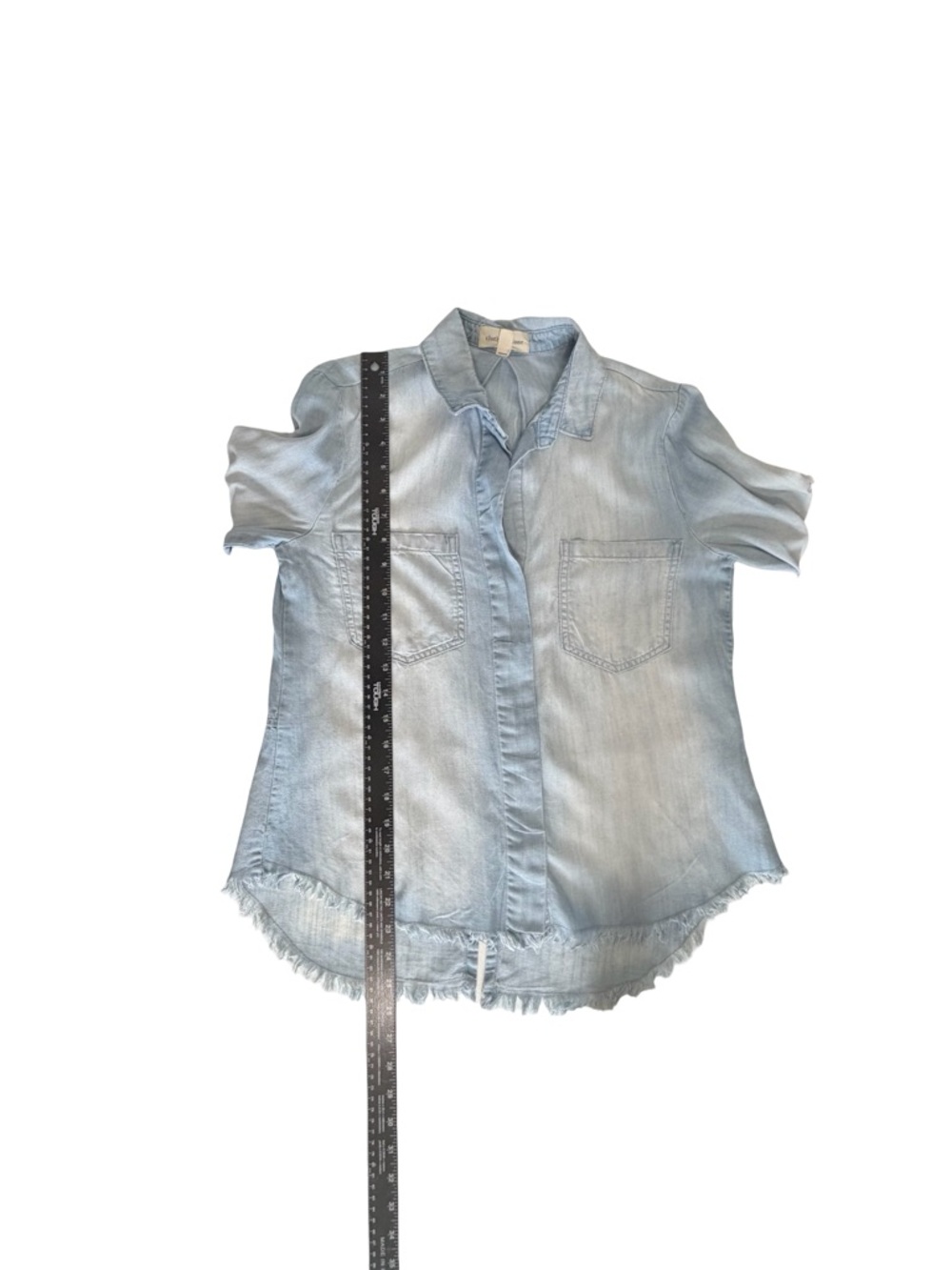 cloth & stone Light Blue Denim Button-Up - Picture 6 of 6